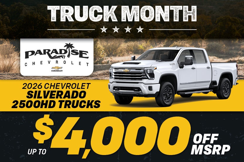 2026 Chevrolet Silverado 2500HD crew cabs