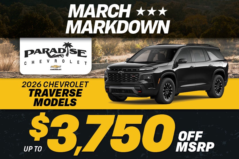 2026 Chevrolet Traverse