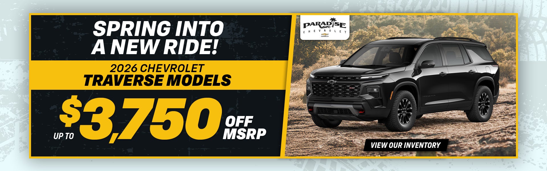 Chevrolet Traverse Special Offer