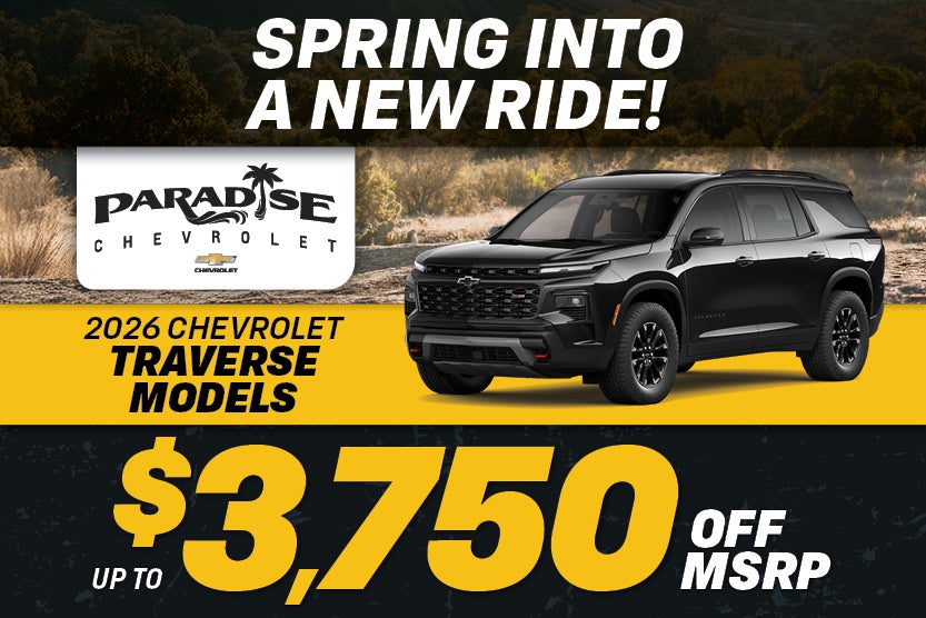 Chevrolet Traverse Special Offer
