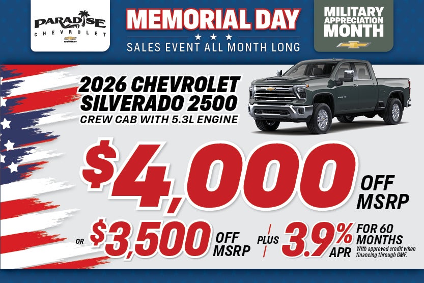 2026 Chevy Silverado 2500 Crew Cab