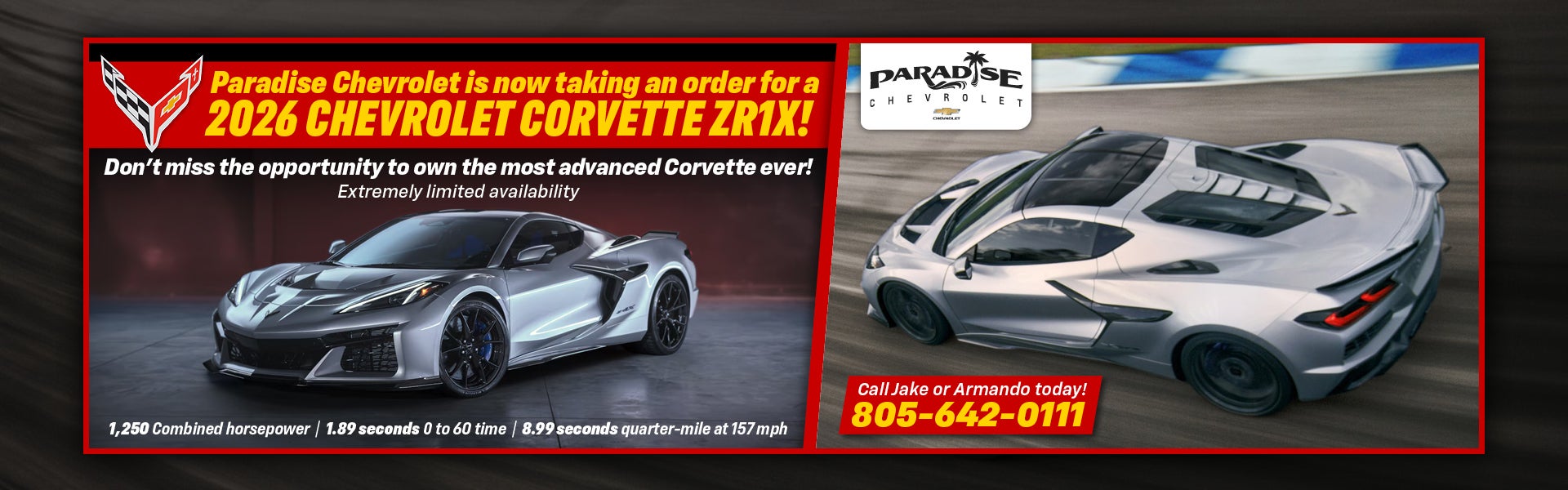 Chevrolet Corvette ZR1X