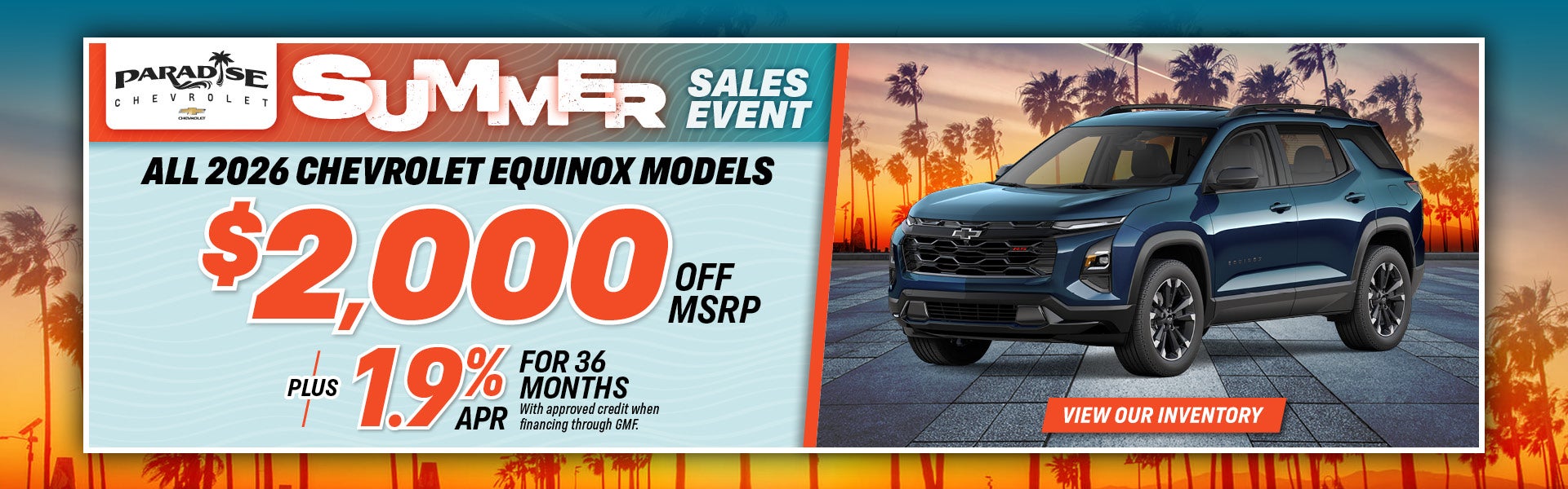All 2026 Chevrolet Equinox Models