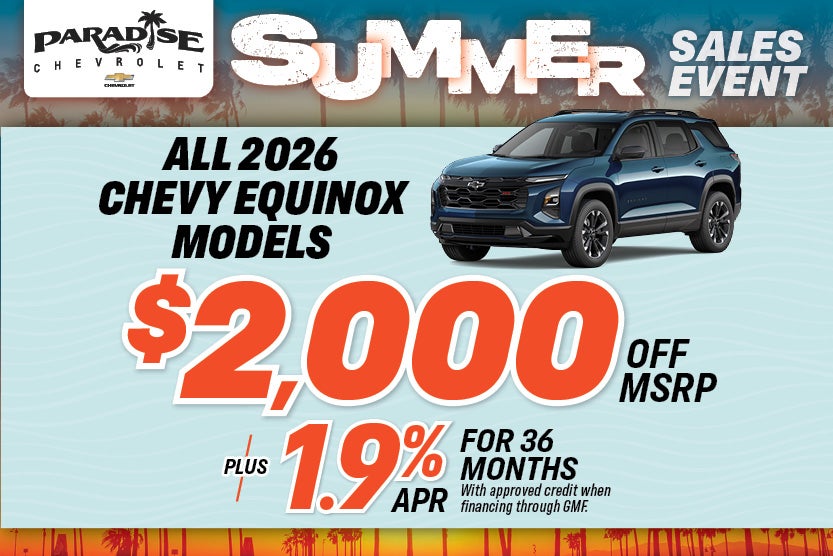 All 2026 Chevrolet Equinox Models