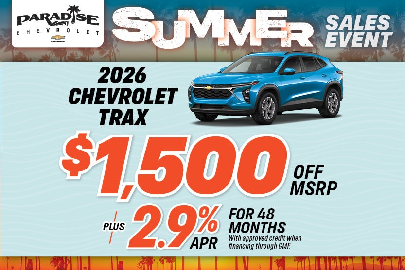 2026 Chevy Trax