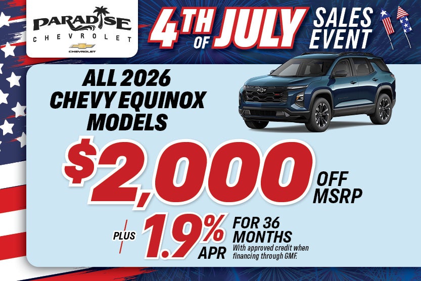All 2026 Chevrolet Equinox Models