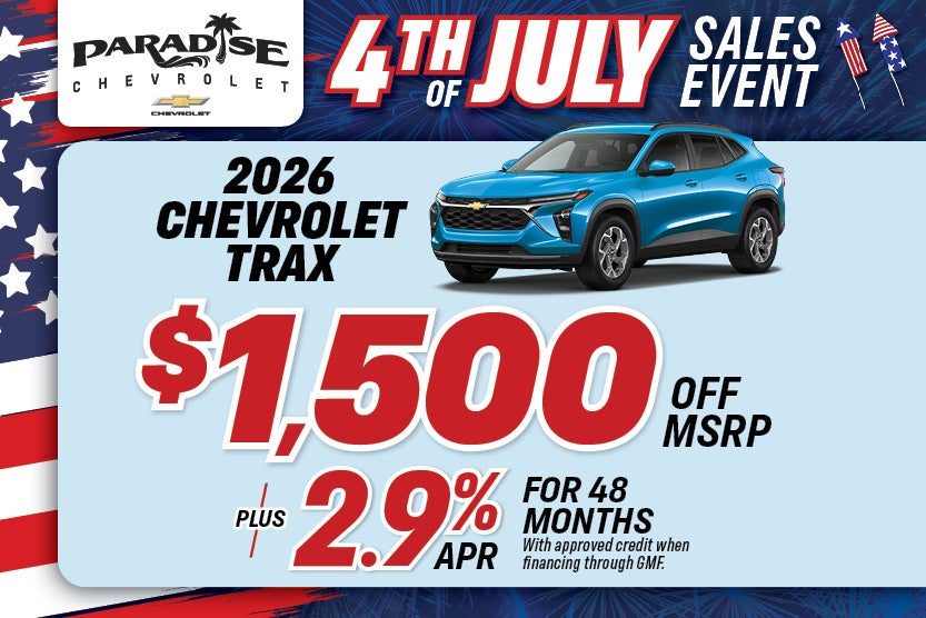 2026 Chevy Trax