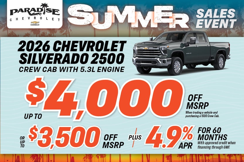 2026 Chevy Silverado 2500 Crew Cab