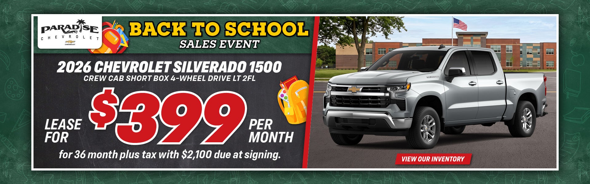 2026 Chevrolet Silverado 1500 Crew Cab Short Box 4-Wheel Dri