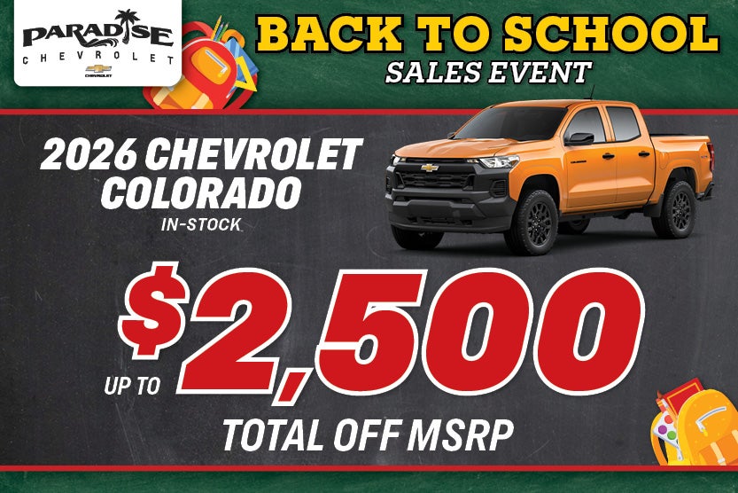 2026 Chevrolet Colorado