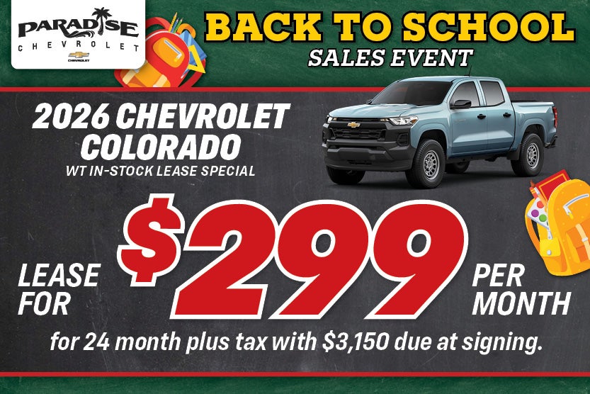2026 Chevrolet Colorado WT