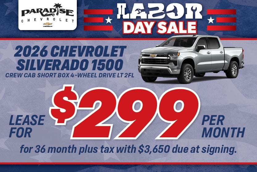 2026 Chevrolet Silverado 1500 Crew Cab Short Box 4-Wheel Dri