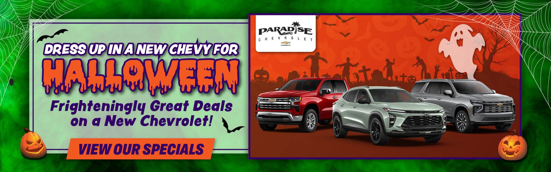 New Chevrolet Specials