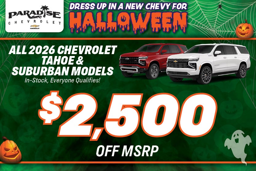 Chevy Tahoe & Suburban Special